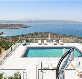 Selection of 4 bedroom villas with pool near Chania, sleeps 8